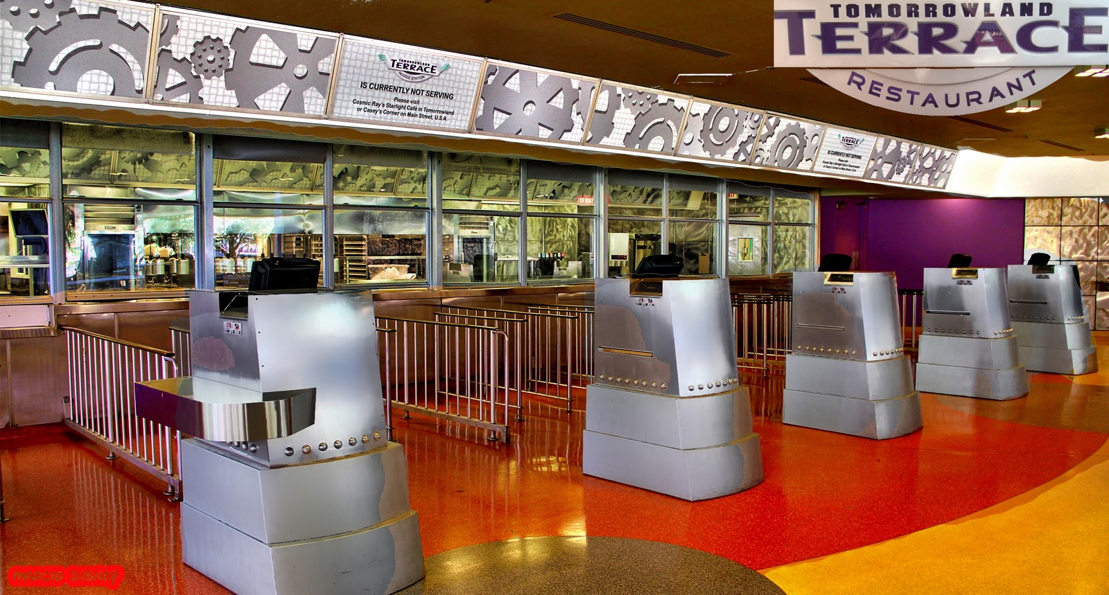 The Walt Disney World Picture of the Day: Tomorrowland Terrace