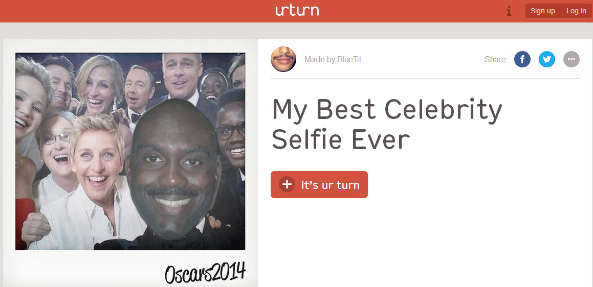 inserire foto in selfie oscar inserire foto in selfie oscar
