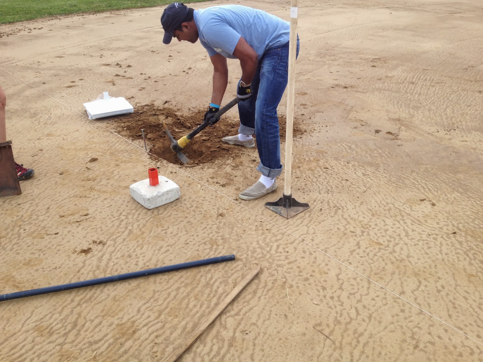Smart Turf Installing a Baseball/Softball Base Anchor