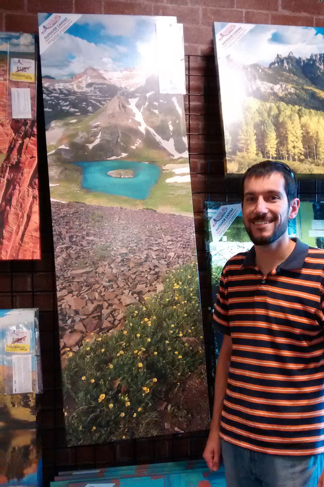14er Art Island Lake Photograph For Sale At American Furniture