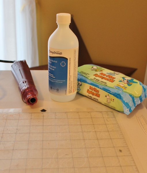 ScrapMuch? Silhouette Mat Cleaning Tutorial