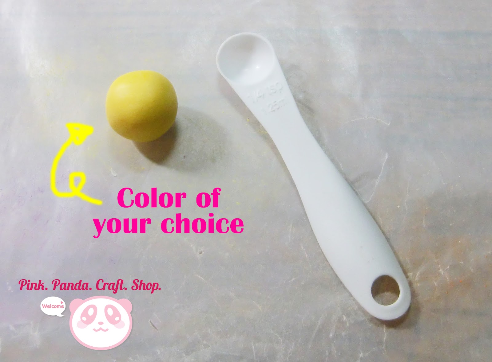 How to make polymer clay icecream scoop