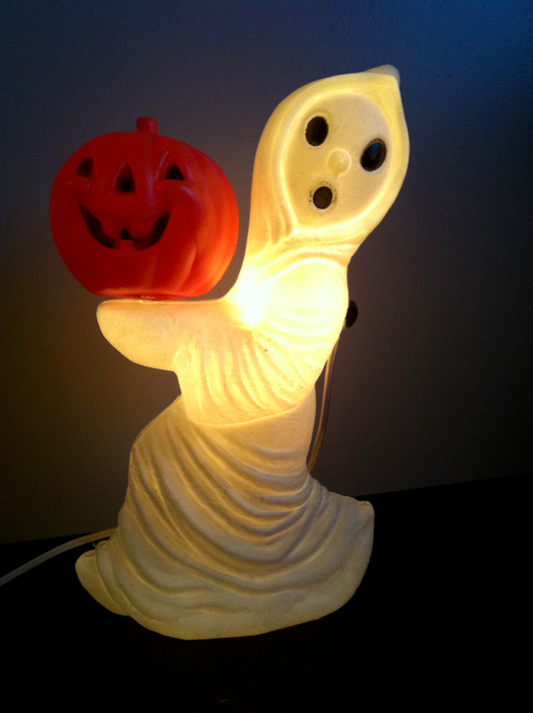 Life In The SoCalled Space Age Vintage Plastic Halloween Lamps