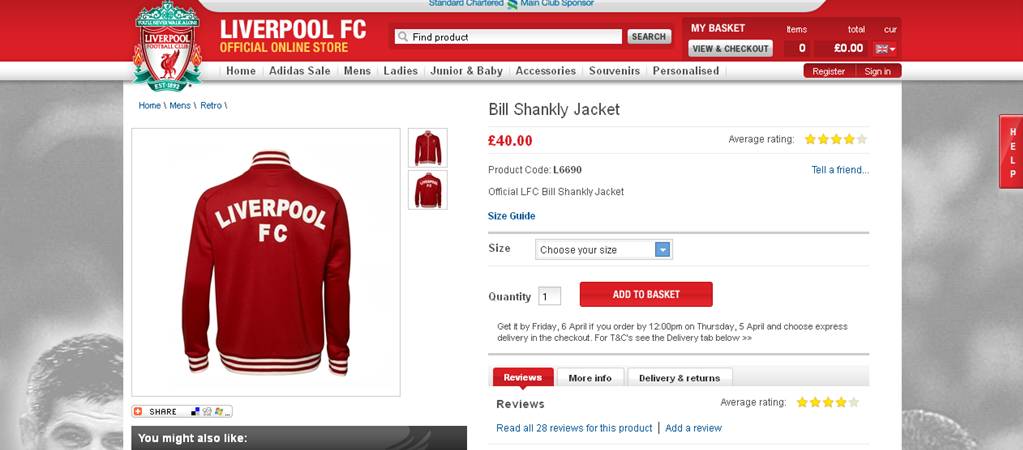 Bill Shankly Jacket