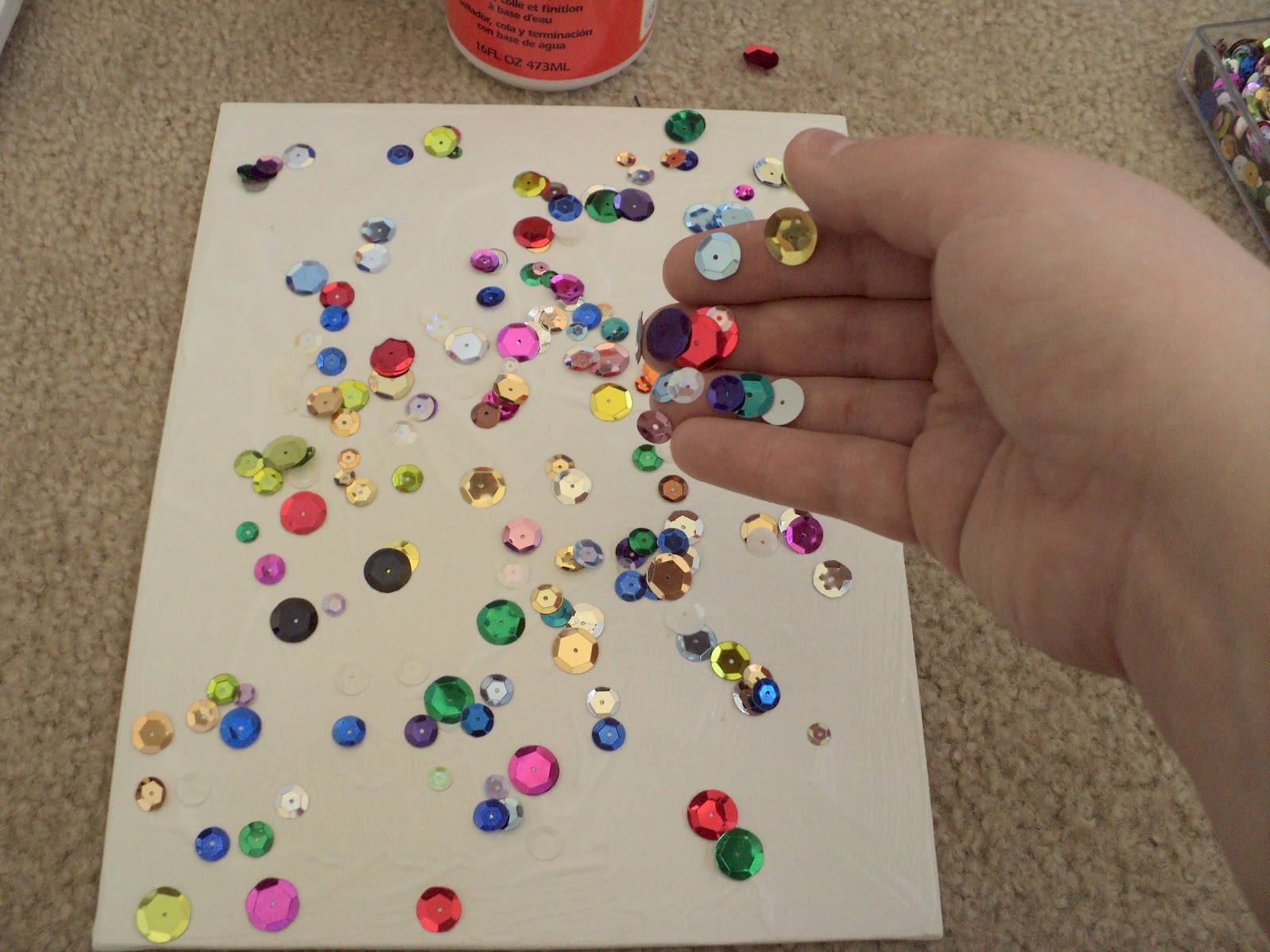 Vashti Couture Sequin Wall Art