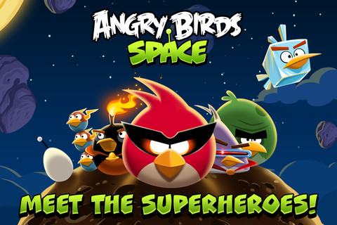 لعبة الطيور الغاضبة Angry Birds Space لعبة الطيور الغاضبة Angry Birds Space