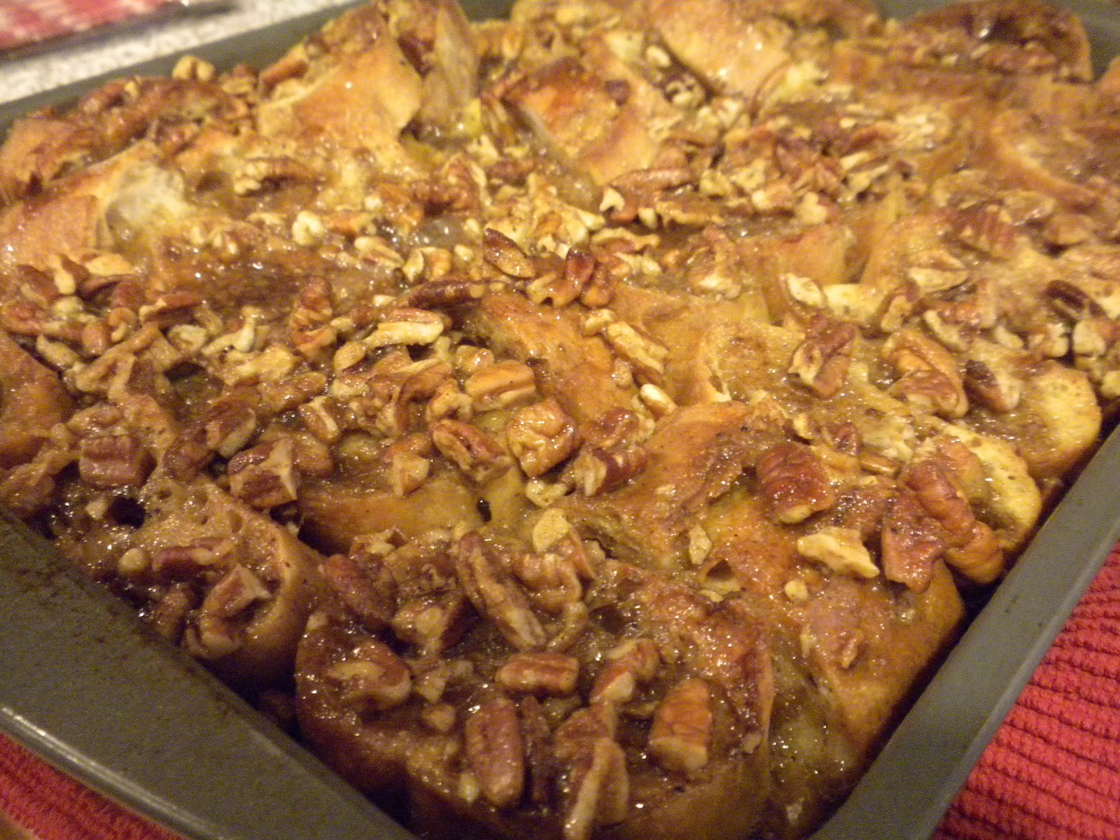 One Couple's Kitchen Baked French Toast Casserole