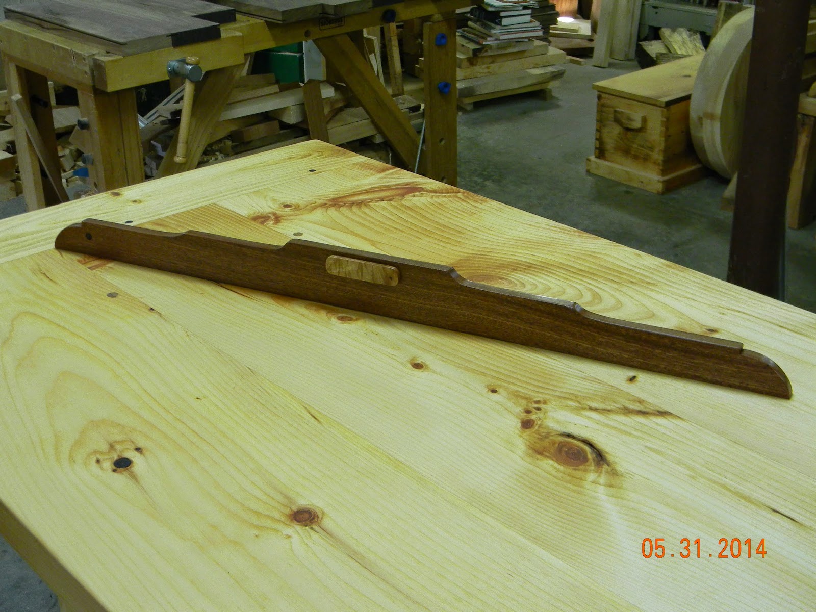 Oakenheart Woodcraft Wooden Straight Edge