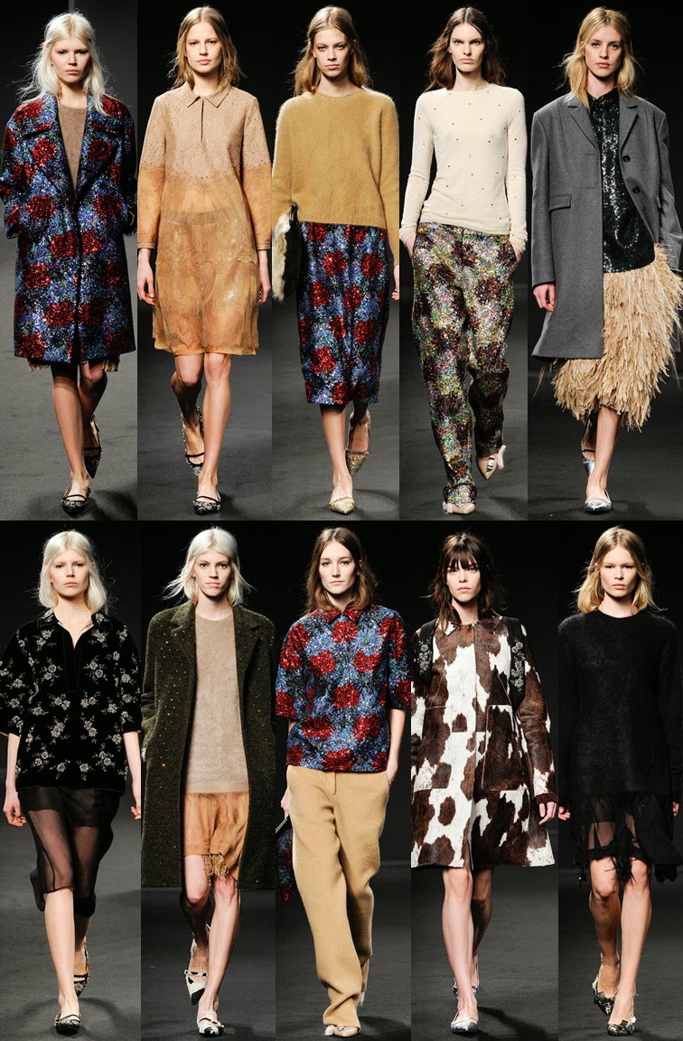No. 21 by Alessandro Dell'Acqua fall winter 2014 runway collection, FW14, AW14, MFW, Milan fashion week