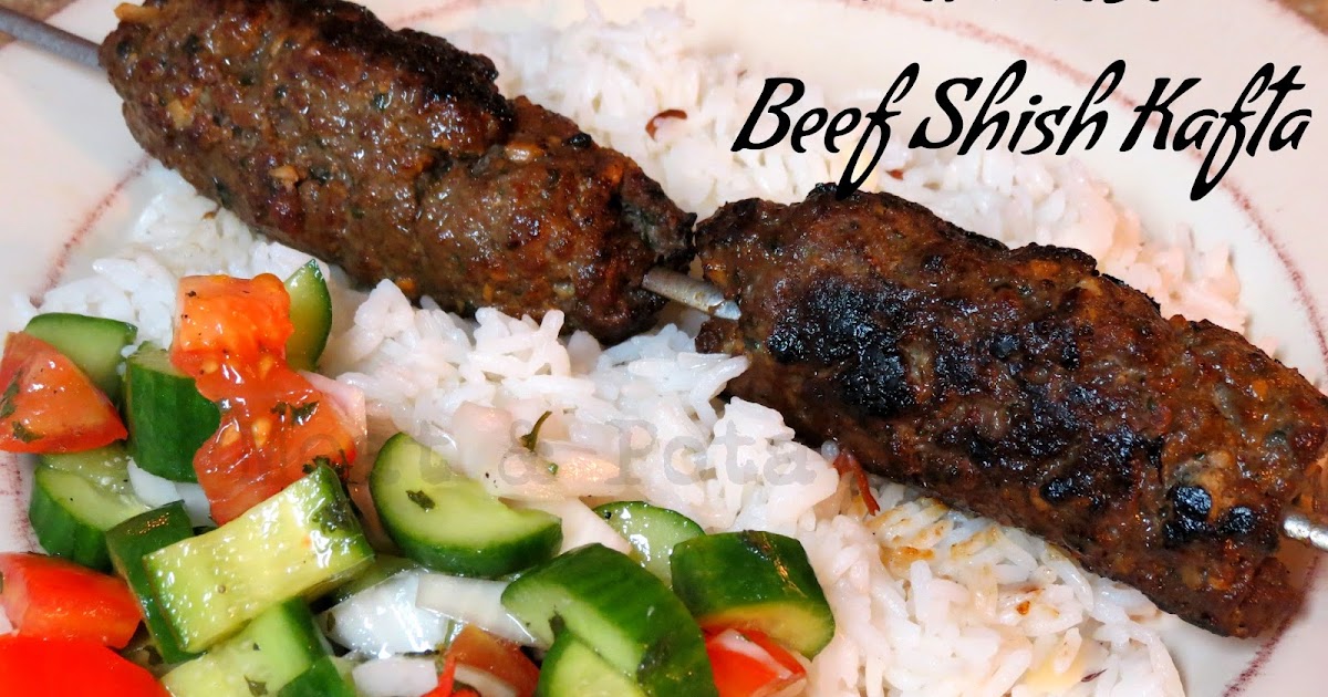 Meat & Potatoes, Recipes and More! Lebanese Beef Shish Kafta (or Kofta)