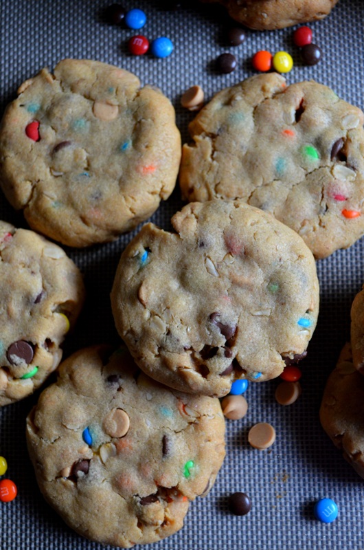 For the Love of Dessert Soft Pudding Monster Cookies