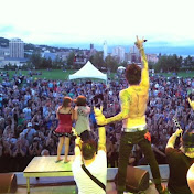 The crowd at Bayfront in Duluth