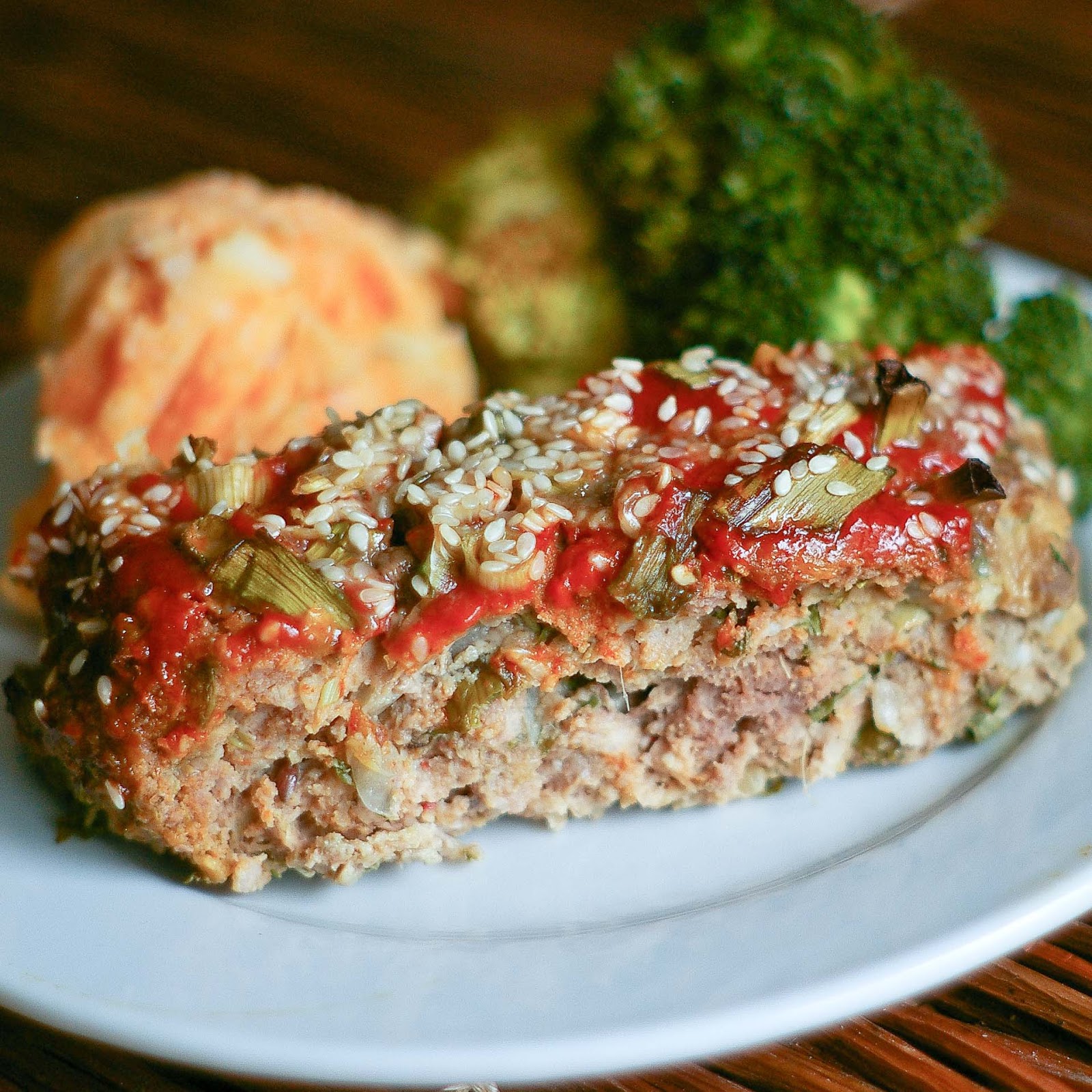 The Yum Yum Factor K Loaf Korean Meatloaf with Gochujang Glaze