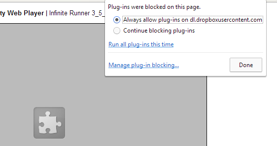 unity web player support unity web player support