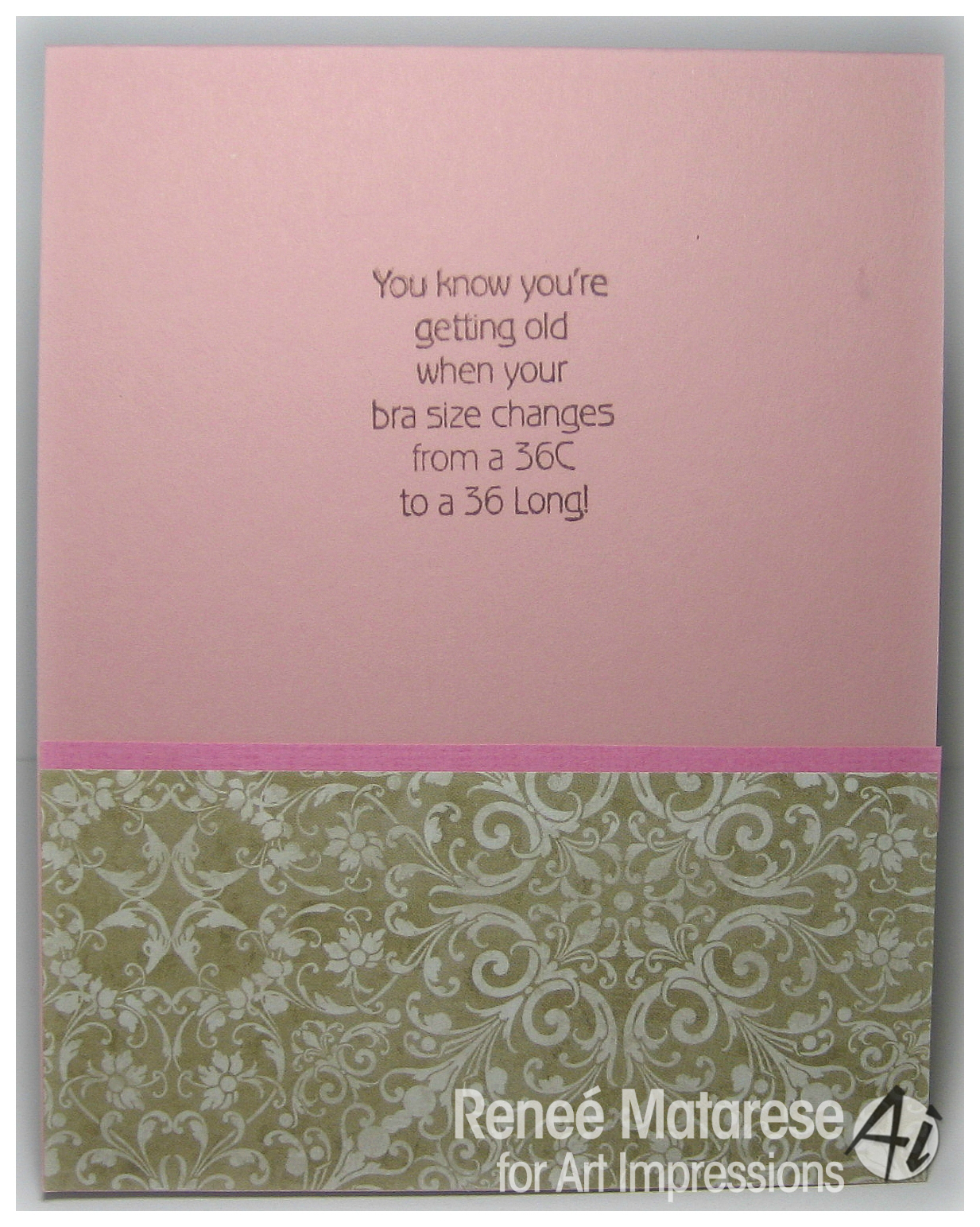 Renlymat's World Twine Time challenge Art Impressions!