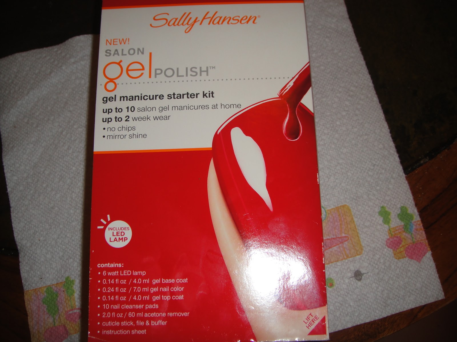 Sally Hansen Gel Polish Starter kit review A Beauty and The Business