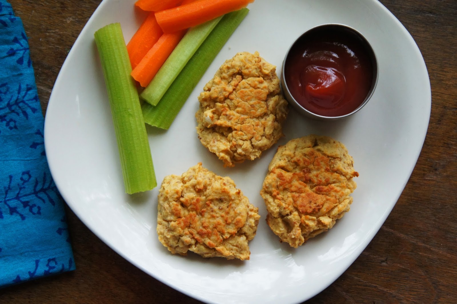 Kid Can Eat! Crispy Baked Chickpea Nuggets