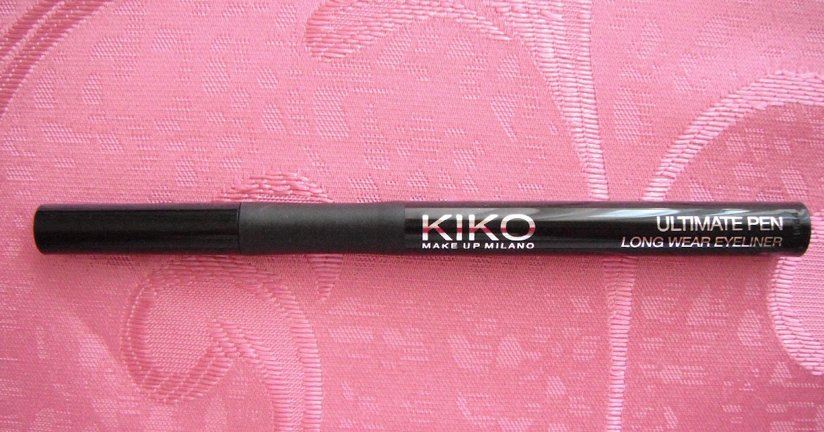 MikiInThePinkLand Kiko Ultimate Pen Long Wear Eyeliner swatches&review