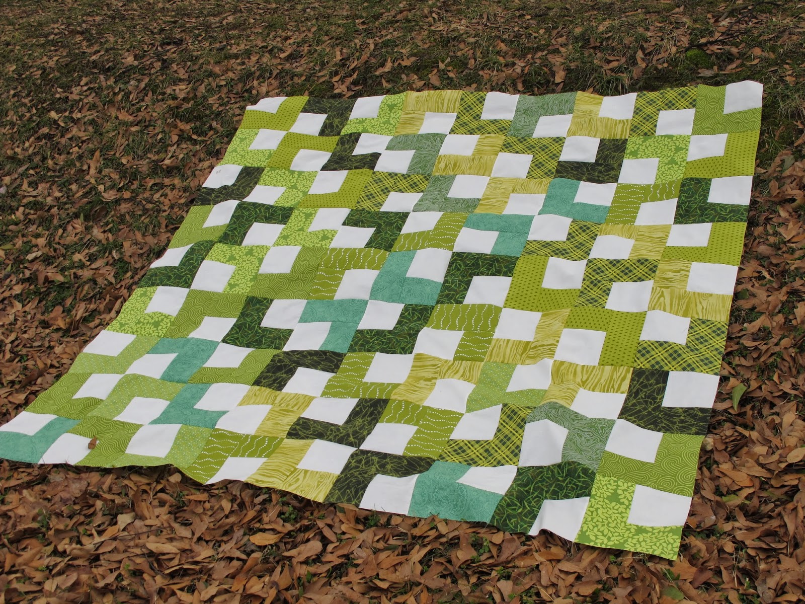 Modern Cozy Mosaic Tiles Quilt Along