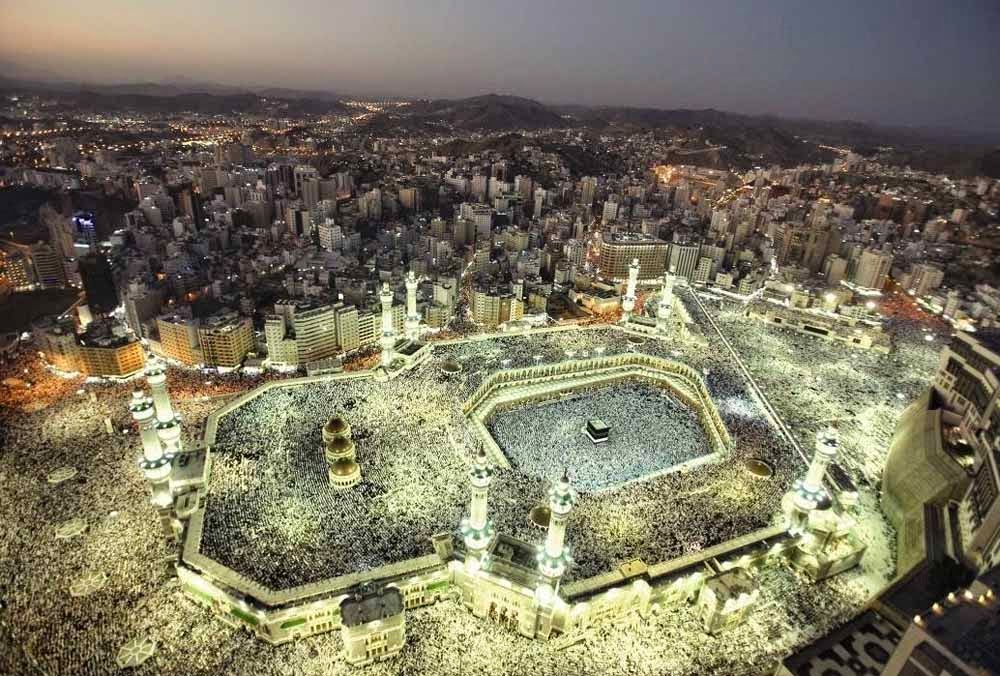 MECCA, THE CAPITAL OF MAKKAH PROVINCE IN SAUDI ARABIA