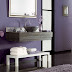 Calm Purple Bathroom Design