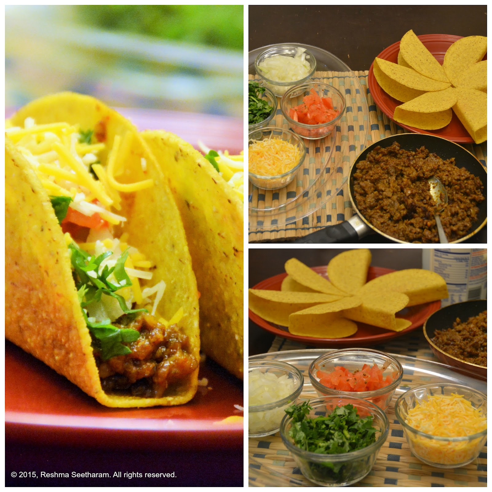 My Foodarama by Reshma Seetharam Crunchy taco lunch box