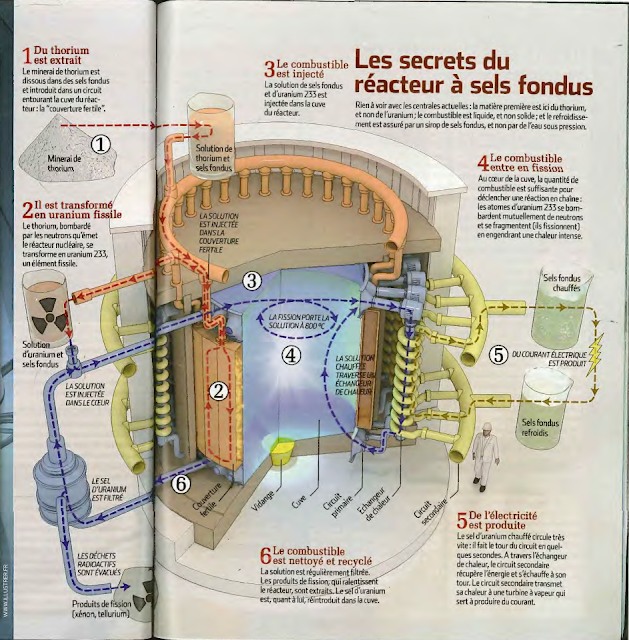 les secrets du réacteur à sels fondus