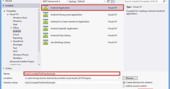 Xamarin Mvc Tutorial | autocompletetextview in xamarin it tutorials with exle Xamarin Mvc Tutorial | autocompletetextview in xamarin it tutorials with exle
