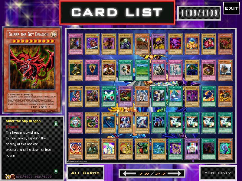 yugioh power of chaos free download pc game