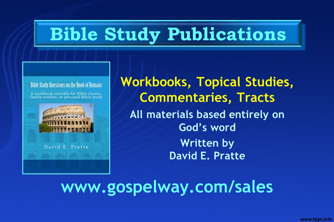 Bible Study Publications