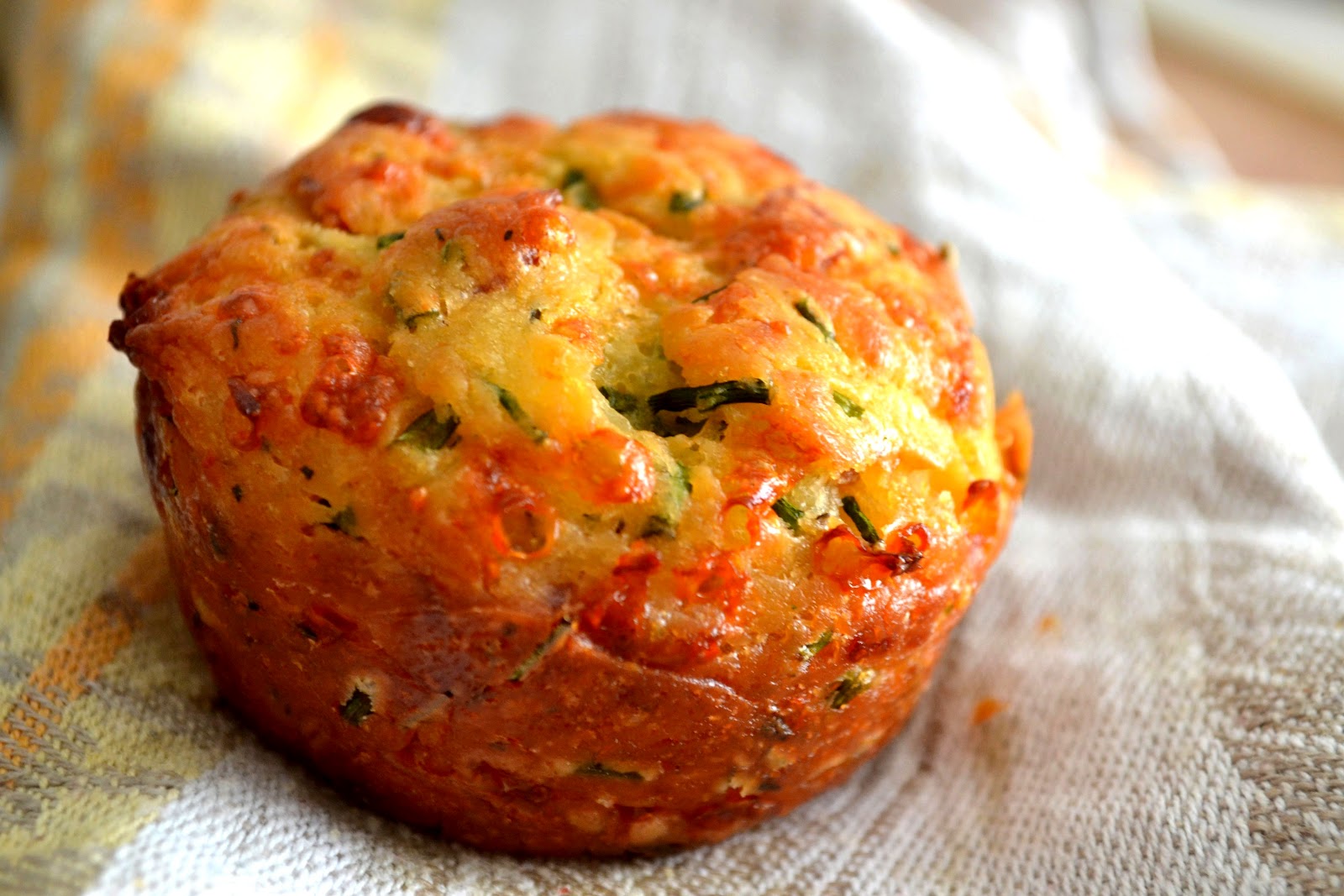 Urban flavours Ihanan suolaiset pepperonimuffinssit