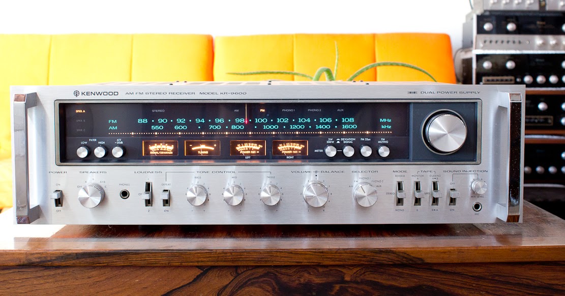 Kenwood KR9600 Analog Stereo Receiver AudioBaza