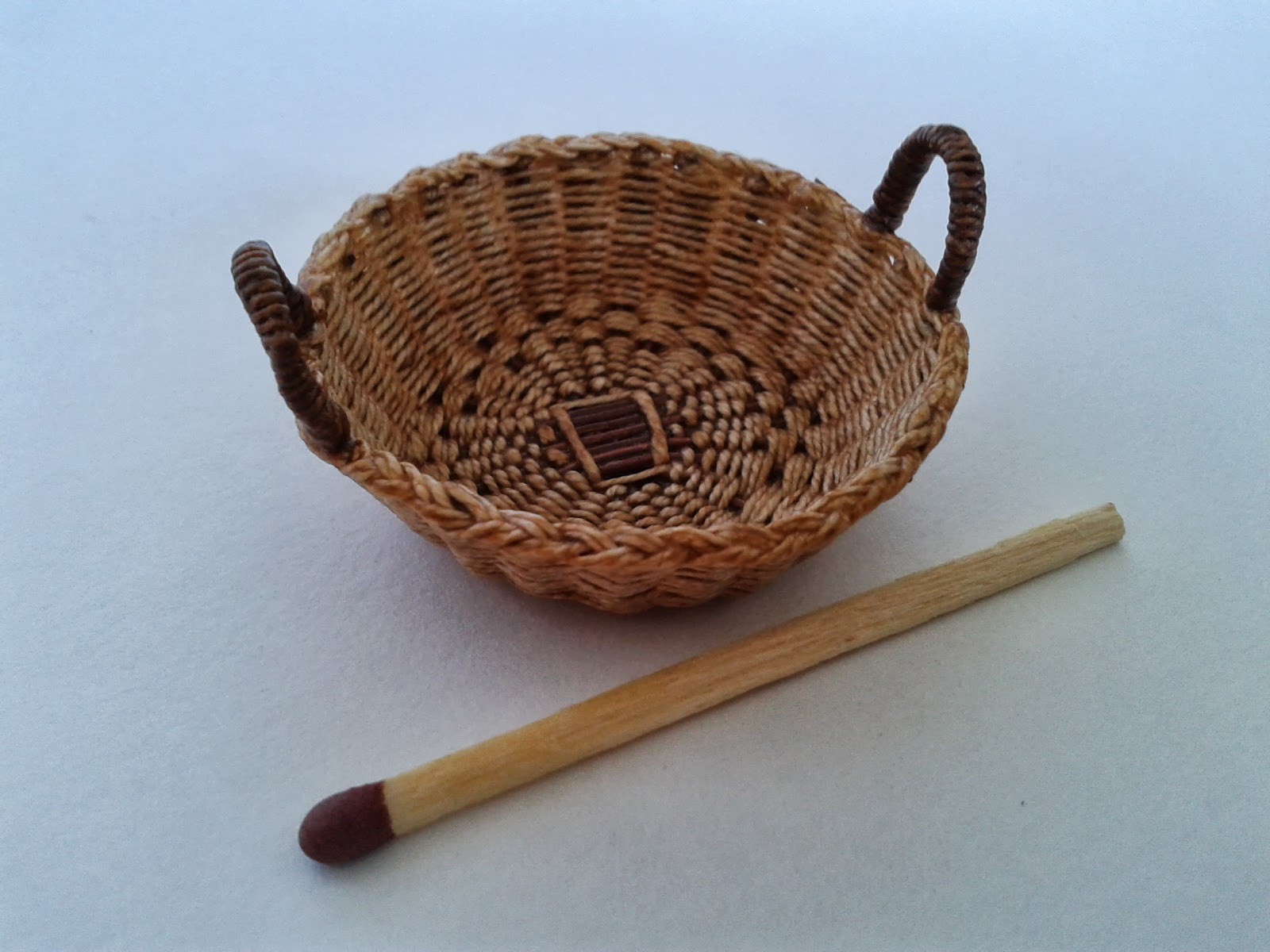 Miniature House Weaving Baskets