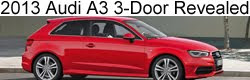 2013 Audi A3 3-door officially revealed