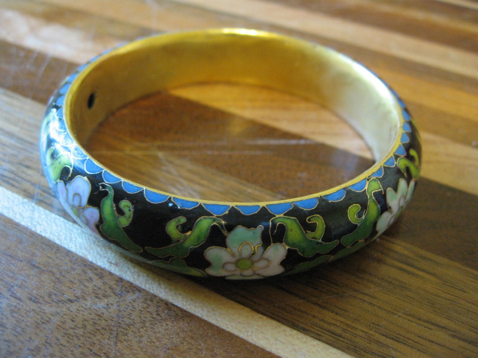 How I complicated my life today I love this Cloisonné bracelet