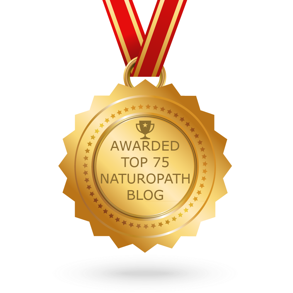 Awarded Top 75 Naturopath Blogs