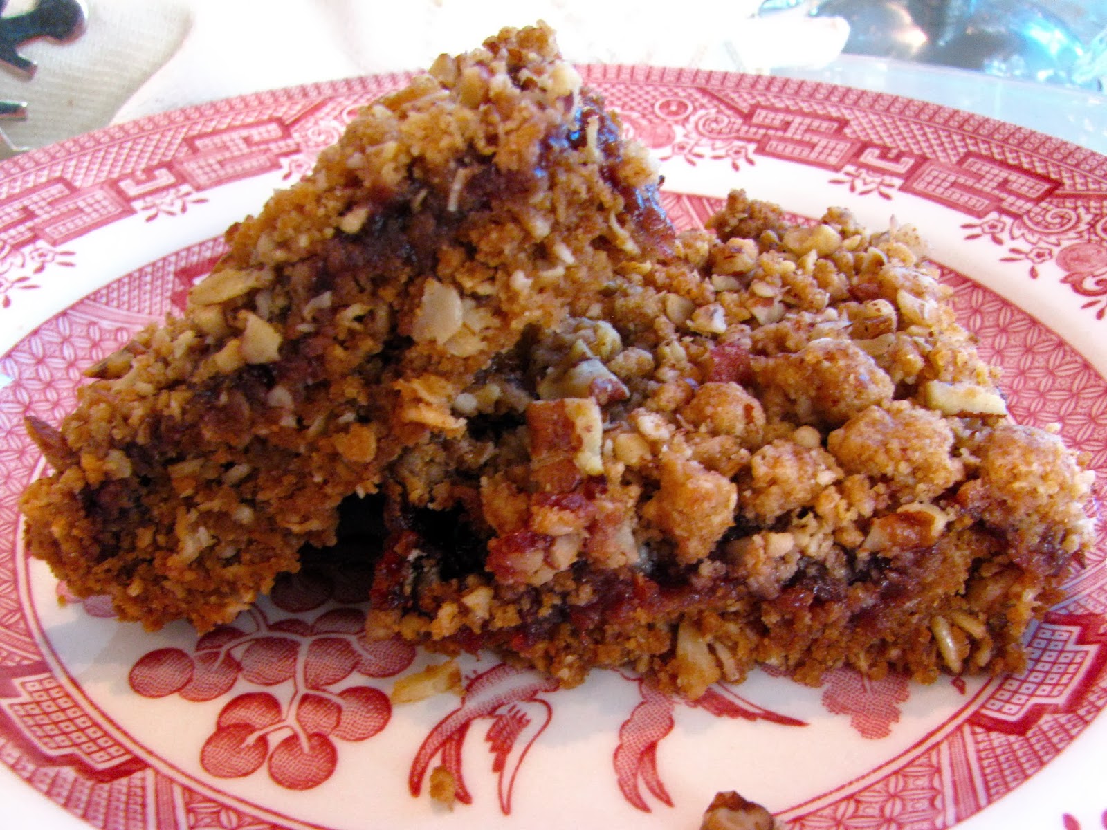 Rita's Recipes Oatmeal Pecan Jam Bars