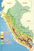 MAPA DE LAS 8 REGIONALES NACIONALES DEL PERU (mapa de las regiones naturales del peru)