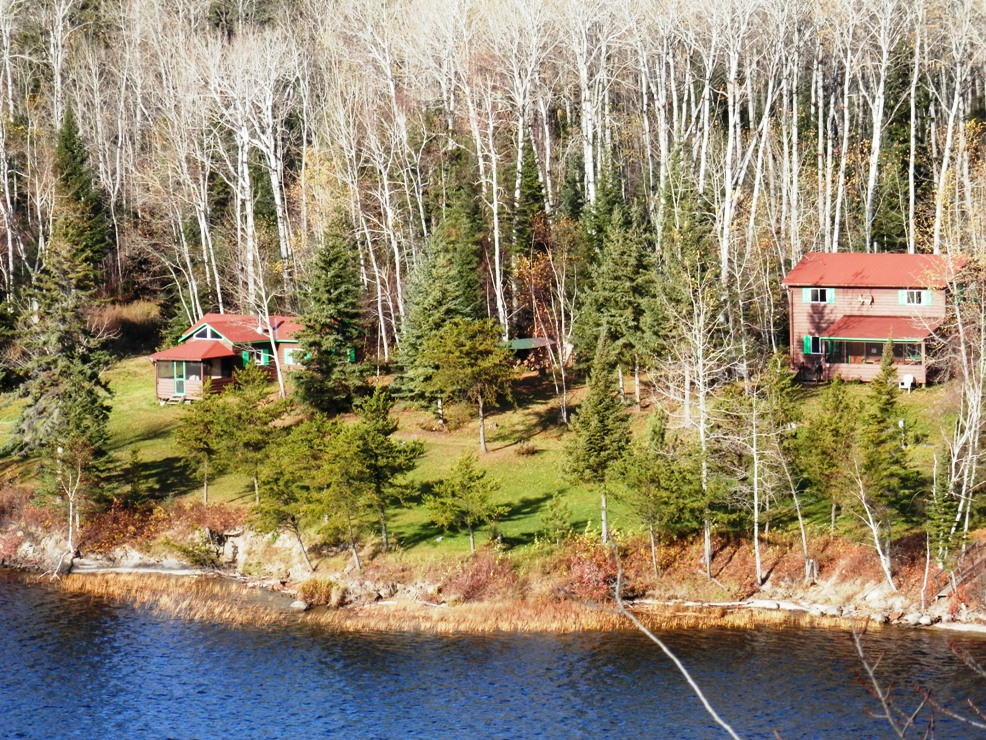 Bow Narrows Camp Blog on Red Lake Ontario Eagle's eye view of the camp