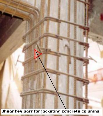 Jacketing Of Column