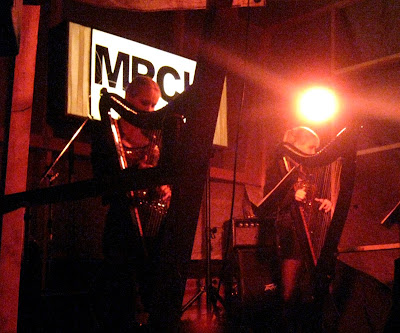The Harp Twins, live at the 159 Manning BBQ, June 15, 2012.