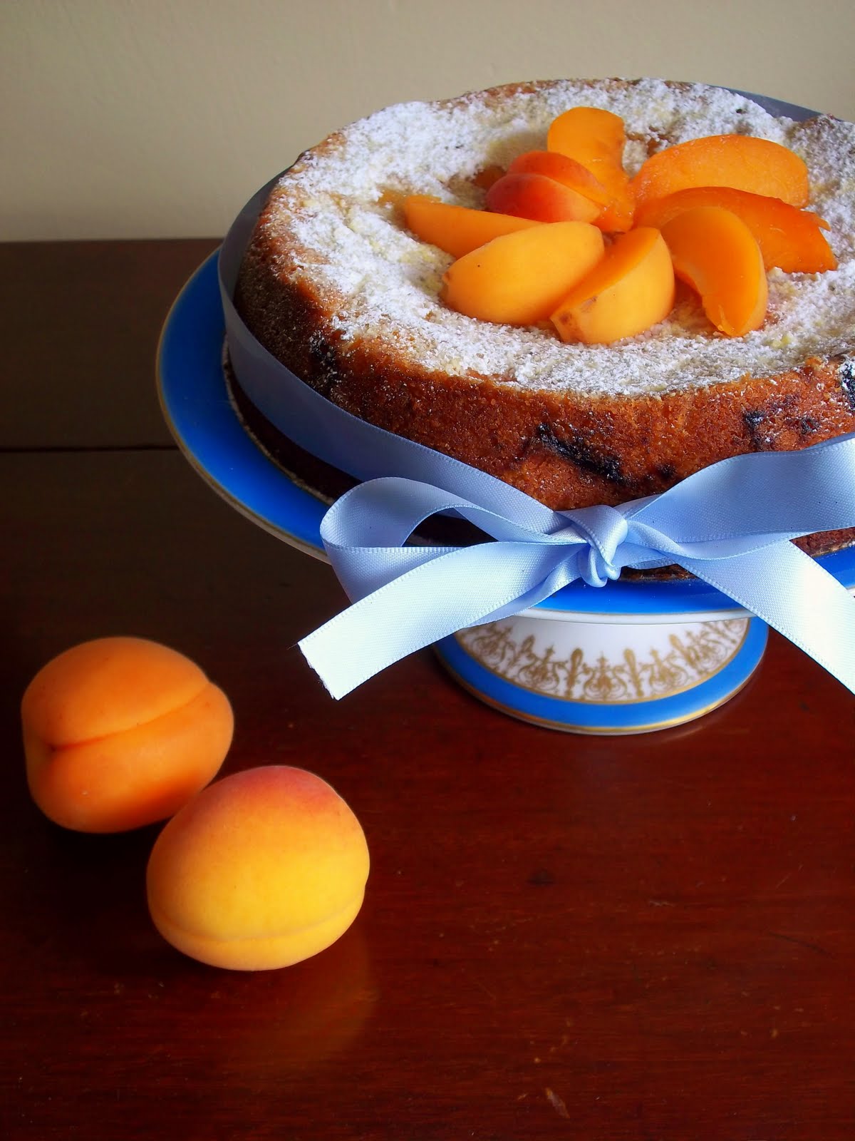 Idle Bakes Apricot & Almond Birthday Cake