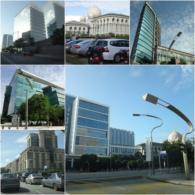 Some of unique building structure and lamp posts in Putrajaya, Malaysia Some of unique building structure and lamp posts in Putrajaya, Malaysia