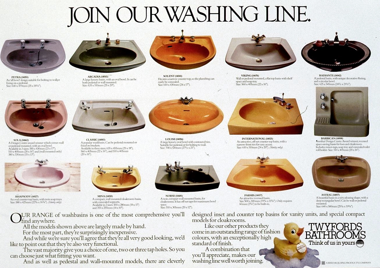Twyford Bathrooms History Catalogues
