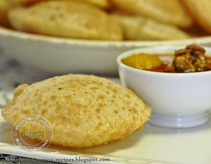 HomeKreation  Kitchen Corner Roti Puri