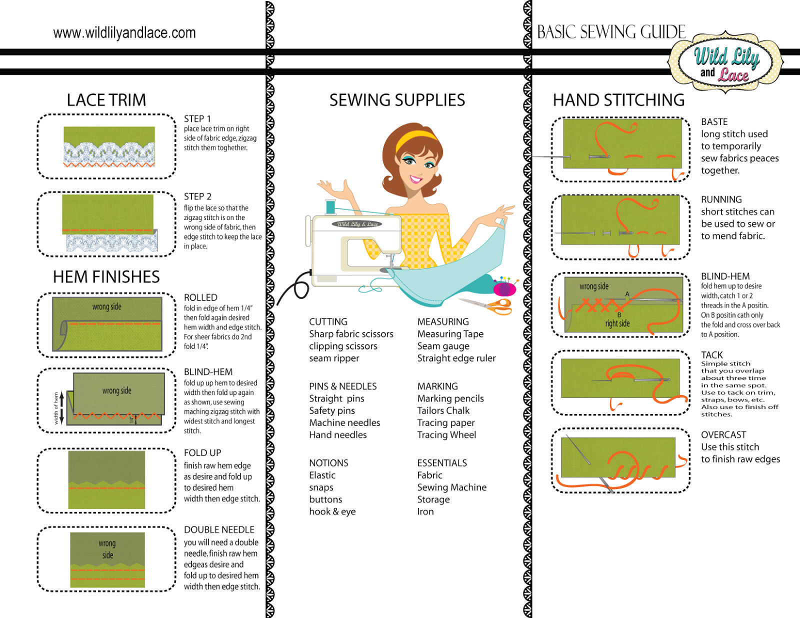 Wild Lily and Lace Why Sew?