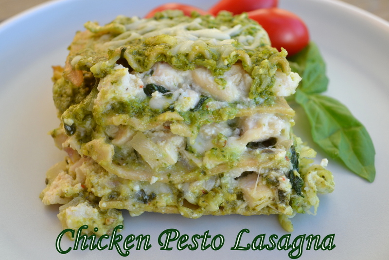 Cookin' Cowgirl Chicken Pesto Lasagna