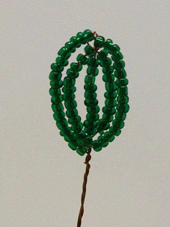 Beading for the very beginners Rose bush