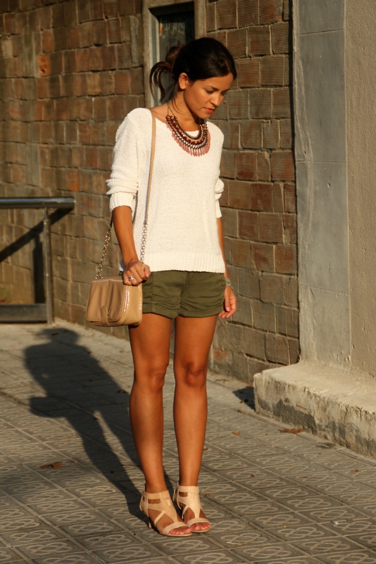 Khaki shorts