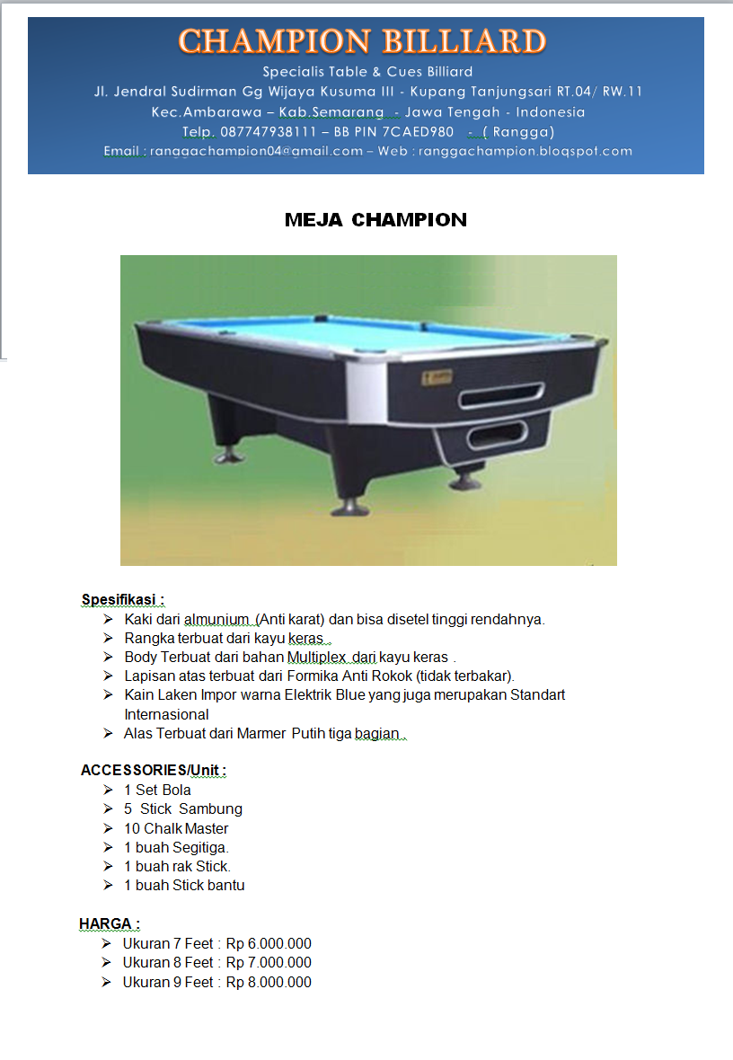 chion billiard meja billiard chion standart series chion billiard meja billiard chion standart series